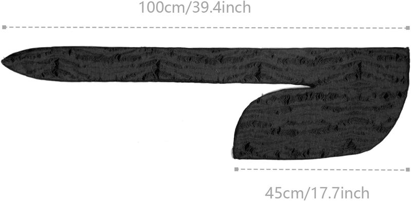 NICEYST Broken Hip Hop Do Rag Skull Cap Bandana Hat Du Rags Pirate Wave Durag Cooling Motorcycle Cycling Cap for Men Women - Image 4